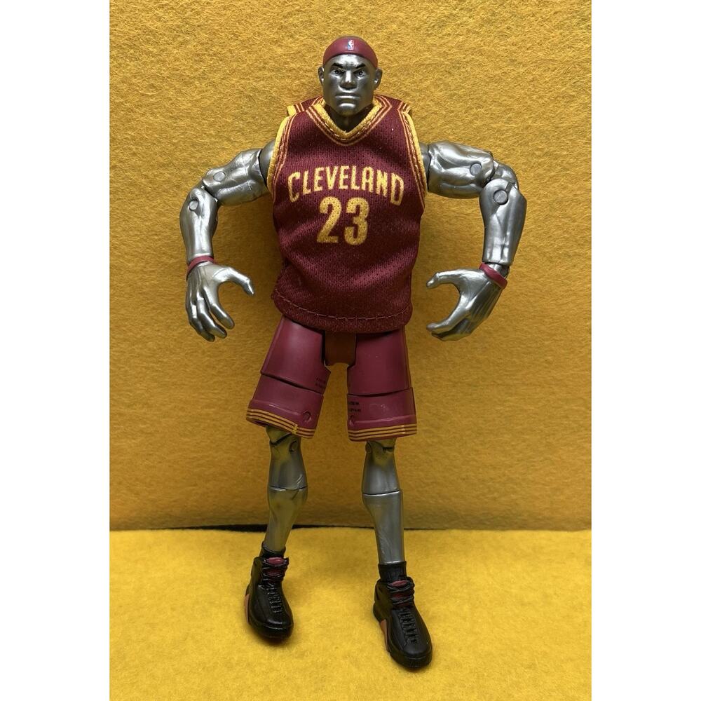 Jazware NBA Heroes Series 1 Lebron James Miami Heat 6'' Silver Action Figure‎